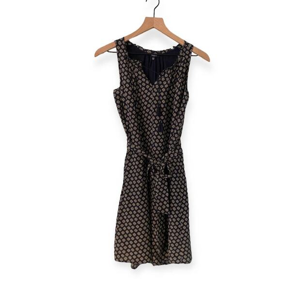 Madewell Silk Sleeveless Printed Mini Dress xxs - Picture 2 of 10